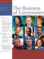 Business of Government Winter 2002